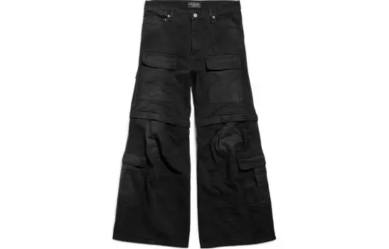 Брюки-карго Balenciaga, черный