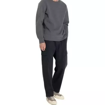 Брюки-карго унисекс черные Uniqlo, черный