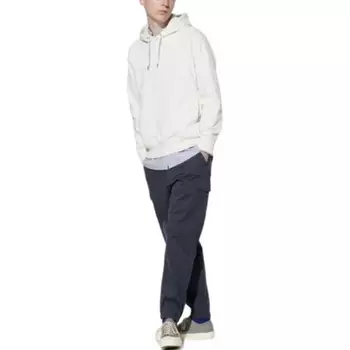 Брюки-карго унисекс цвета асфальта Uniqlo, серый