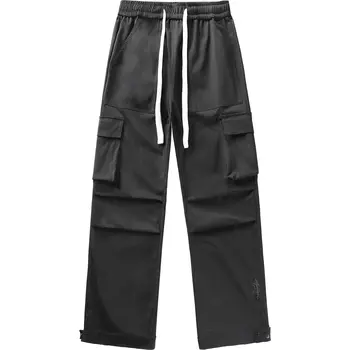 Брюки-карго унисекс Hepburn Cat, Черный