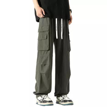 Брюки-карго унисекс Jungle Panda, Темно-серый