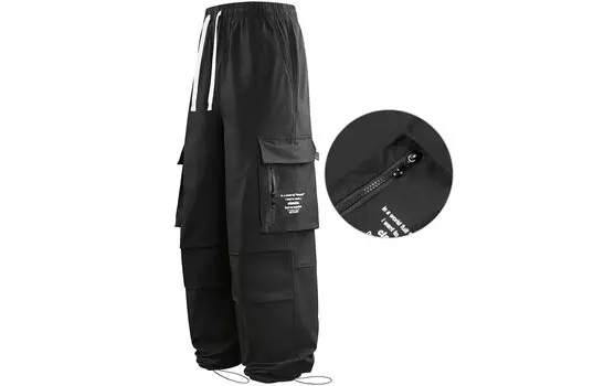 Брюки-карго унисекс No Tears, Черный