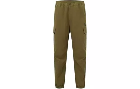 Брюки-карго унисекс Reebok, цвет Army Green