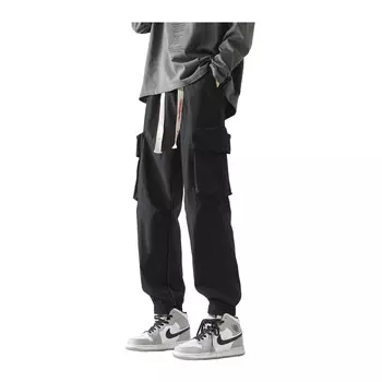 Брюки-карго унисекс Rkvc, Черный