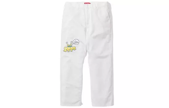 Брюки-карго унисекс Supreme, черный