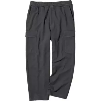 Брюки-карго унисекс темно-серые Uniqlo, темно-серый