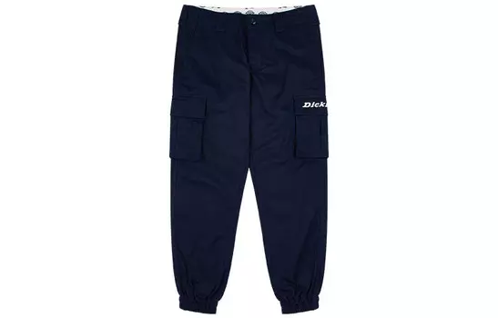 Брюки-карго унисекс темно-синие Dickies, темно-синий