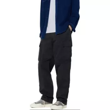 Брюки-карго унисекс Uniqlo, черный
