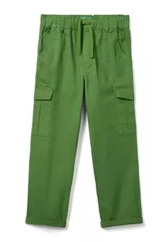 Брюки-карго United Colors of Benetton, цвет green