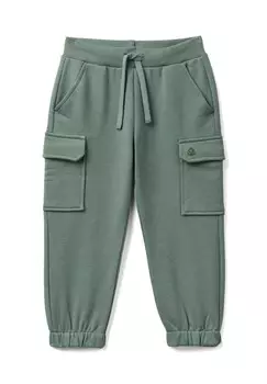 Брюки-карго United Colors of Benetton, зеленый