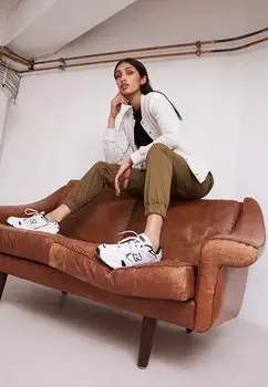Брюки-карго Urban Classics с резинками, коричневый