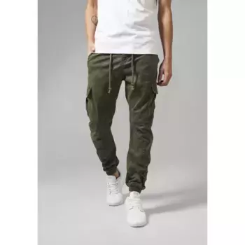 Брюки карго Urban Classics Basic, зеленый