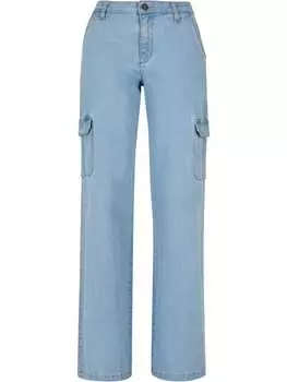 Брюки-карго Urban Classics, цвет lighter washed
