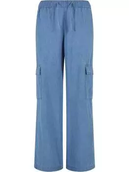 Брюки-карго Urban Classics, цвет skyblue washed