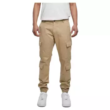 Брюки карго Urban Classics Double Twill Jogging, бежевый