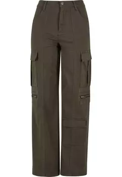 Брюки карго Urban Classics, оливковый