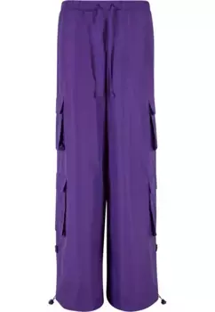 Брюки-карго URBAN CLASSICS " Urban Classics Ladies Ripstop Double Cargo Pants" (1 шт.), фиолетовый