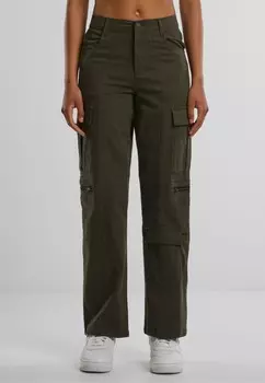 Брюки карго UTILITY STRETCH TWILL Urban Classics, оливковый