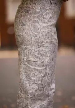 Брюки карго UTILITY WIDE LEG Next, серый