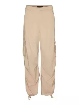 Брюки карго Vero Moda, бежевый