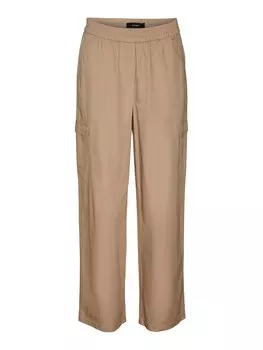 Брюки карго Vero Moda FIATRIS, светло-бежевый
