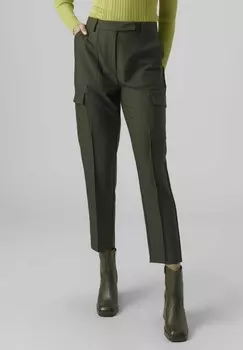 Брюки карго VMNYLA HOHE TAILLE Vero Moda, оливковый