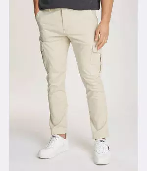 Брюки карго в Остине Slim fit Tommy Jeans, бежевый