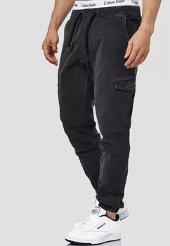 Брюки карго Walker INDICODE JEANS, цвет black