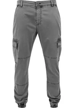 Брюки-карго WASHED JOGGING Urban Classics, серые
