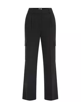 Брюки карго We Fashion, черный