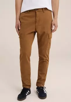 Брюки-карго WE Fashion, коричневый