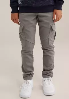 Брюки карго WE Fashion, светло-серый