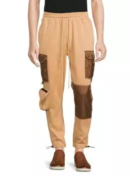 Брюки карго Wheaties с контрастной отделкой Reason, цвет Tan