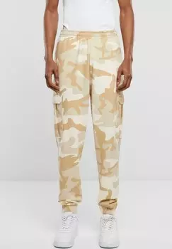 Брюки карго WIDE CAMO Urban Classics, песочный