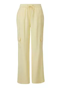 Брюки карго WIDE comma casual identity, желтый