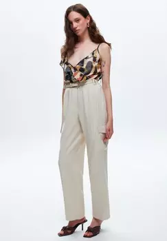 Брюки карго WIDE LEG adL, цвет Mottled Beige