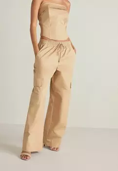 Брюки-карго WIDE LEG Next, бежевый