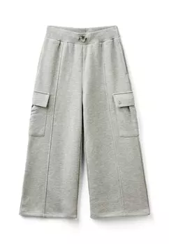 Брюки-карго WIDE United Colors of Benetton, серый