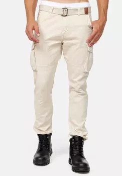 Брюки карго WILLIAM INDICODE JEANS, цвет beige