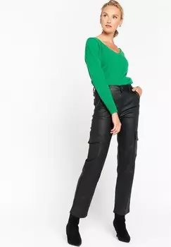 Брюки карго WITH COATING LolaLiza, черный