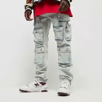 брюки карго Y2K First Row, цвет blue