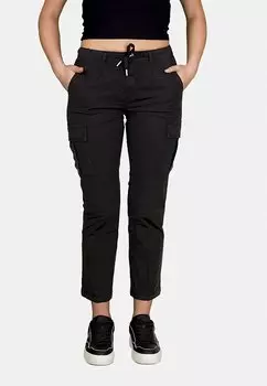 Брюки-карго Yes Zee, черный