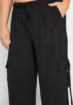 Брюки-карго Yours Clothing, черный