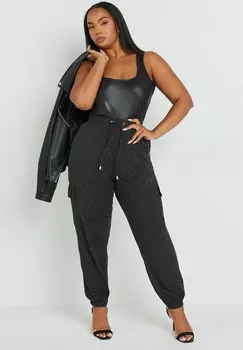 Брюки карго Yours Clothing, черный