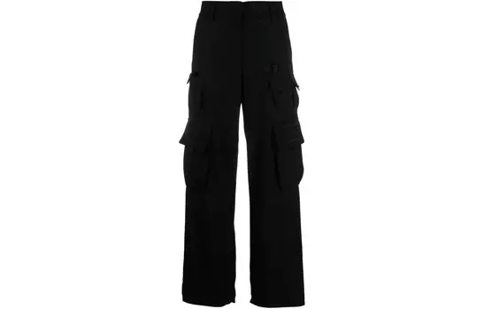 Брюки-карго женские черные Off-White