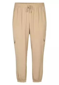 Брюки карго Zizzi, бежевый