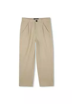 Брюки KARL LAGERFELD KIDS, бежевый