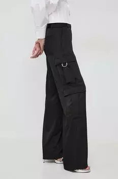Брюки Карла Лагерфельда Karl Lagerfeld, черный