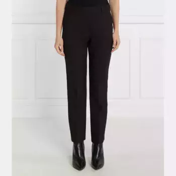 Брюки-Картофелины классического кроя высокая талия Max Mara, черный