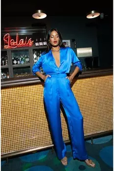 Брюки Кассия Dancing Leopard, синий